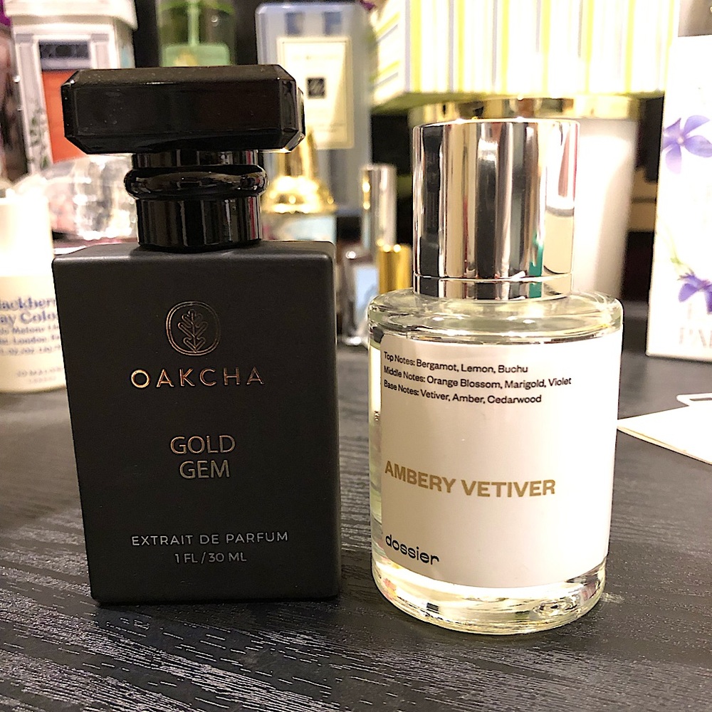 Oakcha Gold Gem and Dossier Ambery Vetiver